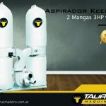 Aspirador de 2 mangas