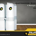 Aspirador de 4 mangas